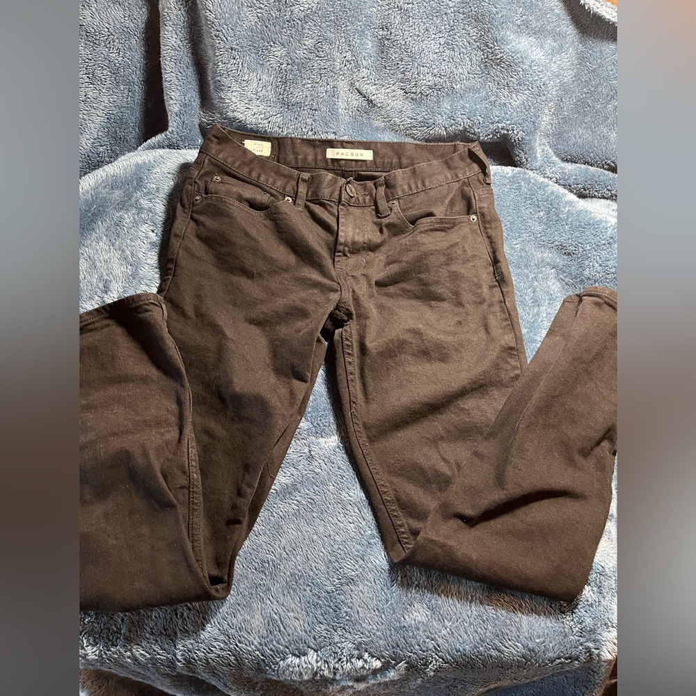 Men’s pacsun black skinny jeans